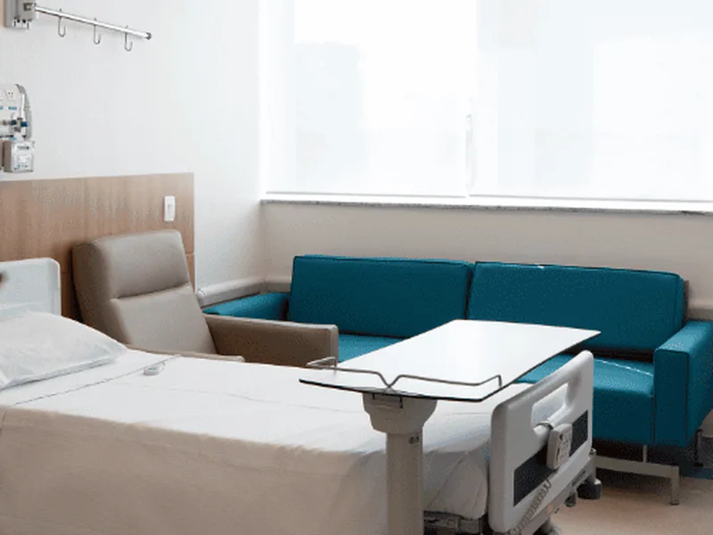 Apartamento de internação do Hospital Leforte Liberdade