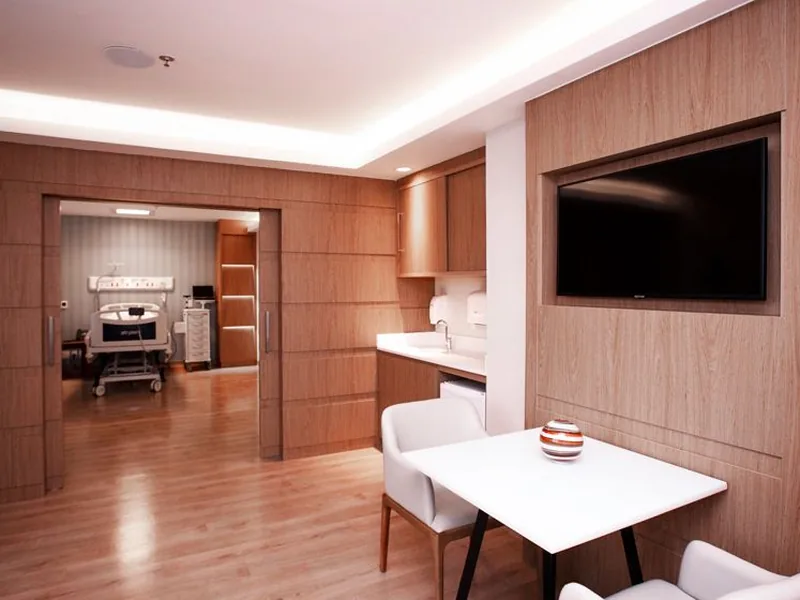 Apartamento de internação do Hospital Samaritano Paulista